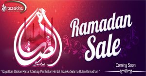 contoh foto gambar banner website diskon ramadhan sale 2018 herbal tazakka2