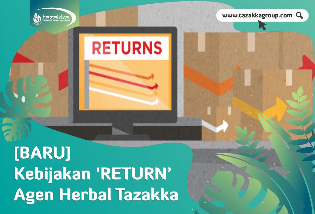 Return pengembalian barang agen herbal tazakka