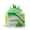 Sabun herbal aloe vera Tazakka dengan kandungan lidah buaya untuk melembapkan dan menenangkan kulit kering dan sensitif.