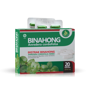 Katalog Ekstrak Daun Binahong Tazakka Kemasan Blister 20 Kapsul Asli Original Halal BPOM Obat Pasca Operasi Caesar Herbal Kemasan Blister