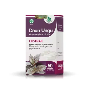 Obat Herbal Ambeien dan Wasir Hemoroid Ekstrak Daun Ungu Tazakka Original Isi 60 Kapsul Pil Ambeyen Original Benjolan 2