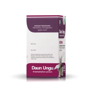 Obat Herbal Ambeien dan Wasir Hemoroid Ekstrak Daun Ungu Tazakka Original Isi 60 Kapsul Pil Ambeyen Original Benjolan 3
