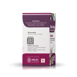 Obat Herbal Ambeien dan Wasir Hemoroid Ekstrak Daun Ungu Tazakka Original Isi 60 Kapsul Pil Ambeyen Original Benjolan 5