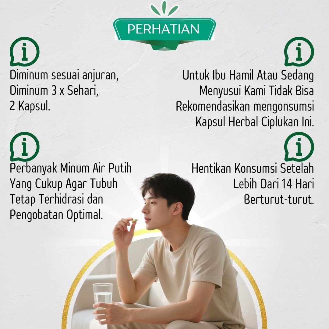 Cara Minum Kapsul Daun Buah Ciplukan Ceplukan Tazakka Original Halal BPOM Isi 60 Extract Capsule Obat Diabetes Kering Paling Ampuh Suplemen Herbal