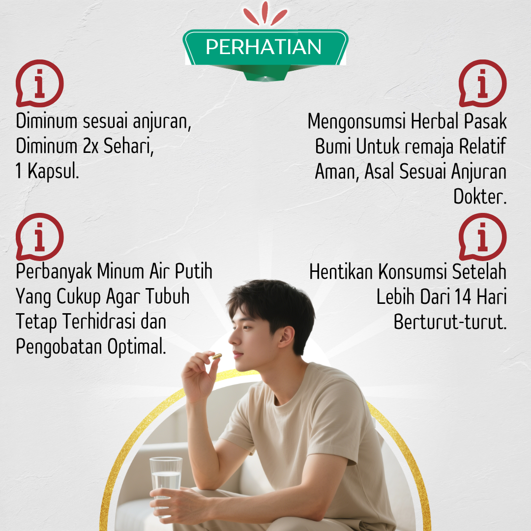 Cara Minum Kapsul Pasak Bumi Original Bpom Tazakka Isi 60 Ekstrak Herbal Tongkal Ali Tongli Obat Pria Dewasa Tahan Lama