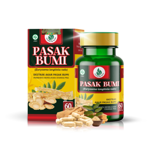 Kapsul Pasak Bumi Original Tazakka Isi 60 Ekstrak Herbal Tongkal Ali Tongli Obat Pria Dewasa Tahan Lama