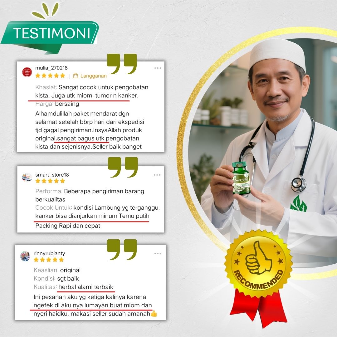 testimoni jual TAZAKKA Ekstrak Kapsul Temu Putih Obat Herbal Kista Miom Ovarium Endometriosis Temuputih Curcuma Zedoaria.jpg