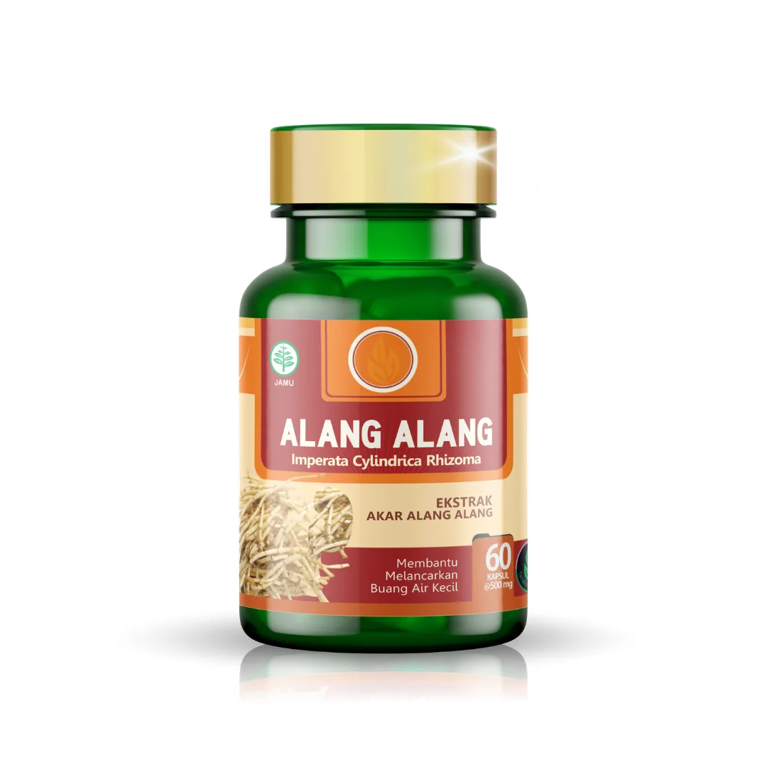 AKAR ALANG ALANG Ekstrak Herbal Tazakka Original Isi 60 Kapsul Suplemen Kesehatan Antioksidan Vitamin Daya Tahan Tubuh Dewasa Obat Prostat Infeksi Saluran Kemih Pelancar Kencing-min