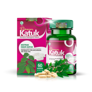 Ekstrak Daun Katuk Tazakka 60 Kapsul Original Halal BPOM Obat Pelancar Asi Booster Menyusui Herbal Suplemen Kesehatan Antioksidan Vitamin Daya Tahan Tubuh Dewasa Busui Frendly