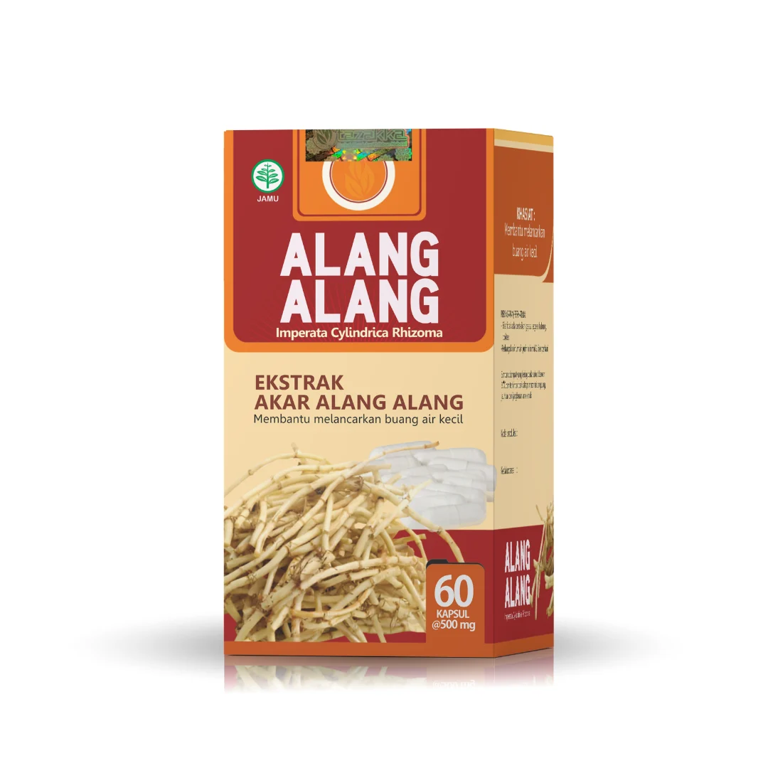 TAZAKKA Ekstrak Kapsul Akar Alang Pil Obat Ginjal Kencing Sakit Herbal Prostat Infeksi Saluran Kemih 1