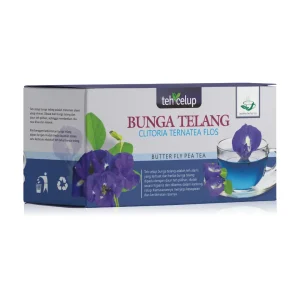 Teh Celup Bunga Telang Tazakka - Teh Herbal Alami Kaya Antioksidan 1