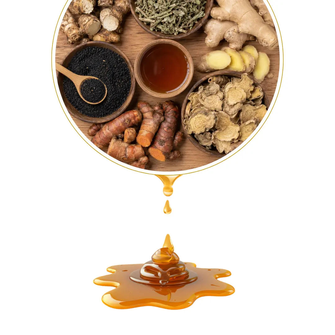 KOMPOSISI Madu Gurah Flu dan Batuk Tazakka 450gr Obat Sesak Napas Paling Ampuh Herbal Radang Tenggorokan Penghilang Lendir Dahak