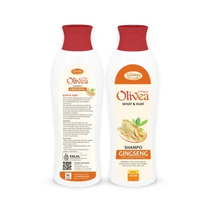 OLIVEA Shampoo Ginseng Penumbuh Rambut Rontok Herbal Tazakka 150ml Sampo Penghilang Uban Permanen Asli Original Halal Ori Shampo Gingseng Original