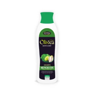 olivea shampo mengkudu tazakka 150ml: solusi alami rambut uban & hitam berkilau