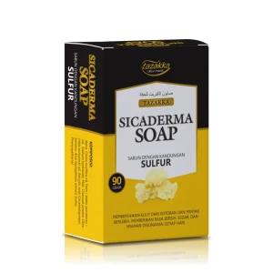 Sicaderma Soap Tazakka - Sabun Sulfur untuk Gatal, Eksim & Scabies