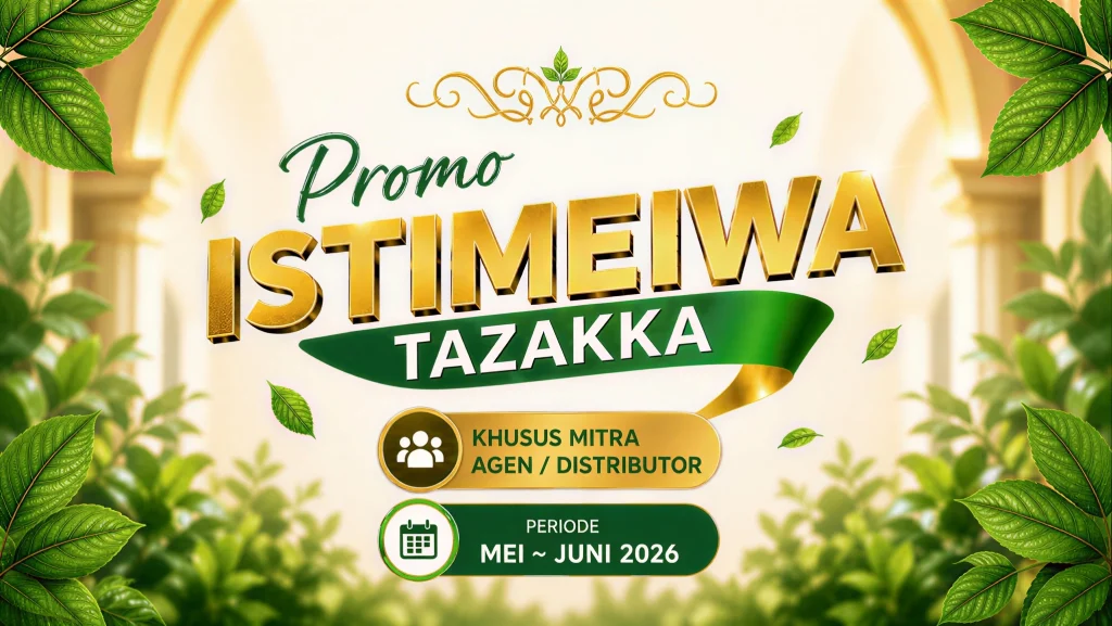 Banner Promo Istimeiwa Tazakka Mei Juni 2026
