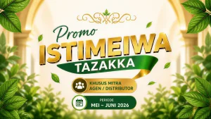 Banner Promo Istimeiwa Tazakka Mei Juni 2026