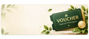 promo voucher belanja khusus pelanggan Tazakka