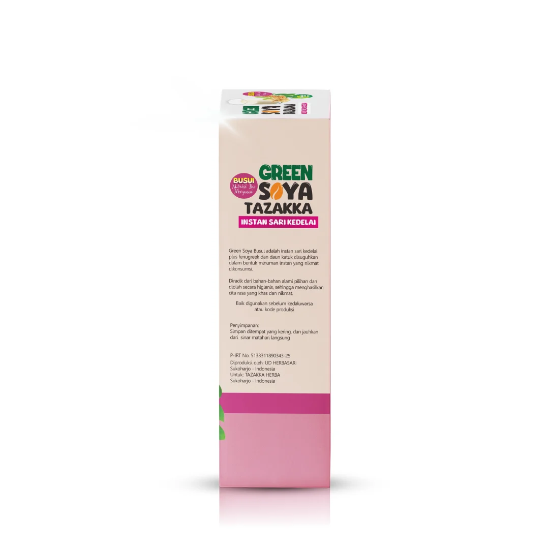 Greensoya Susu Kedelai Bubuk Untuk Ibu Menyusui Isi 200 Gram Minuman Herbal Tazakka