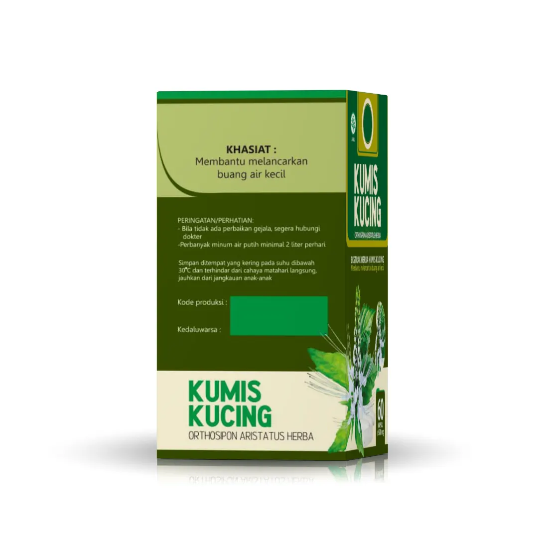Kapsul Daun Kumis Kucing Asli BPOM Herbal Tazakka isi 60 ekstrak Obat Batu Ginjal Empedu Infeksi Saluran Kemih Kencing Anti Radang Inflamasi 3