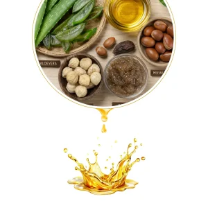 komposisi Minyak Rambut Mirivera Tazakka – Minyak Kemiri + Argan + Gamat, Merangsang Pertumbuhan Rambut